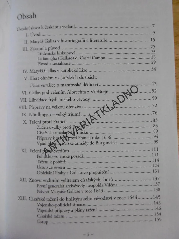 MATYÁŠ GALLAS, 1588-1647, CÍSAŘSKÝ GENERÁL A VALDŠTEJNŮV DĚDIC, ROBERT REBITSCH