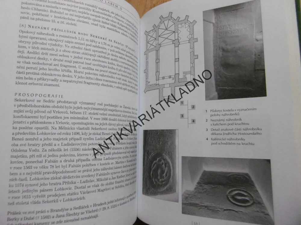 HISTORICKÉ NÁHROBNÍKY A EPITAFY MĚLNICKA, KILIÁN, MĚLNÍK