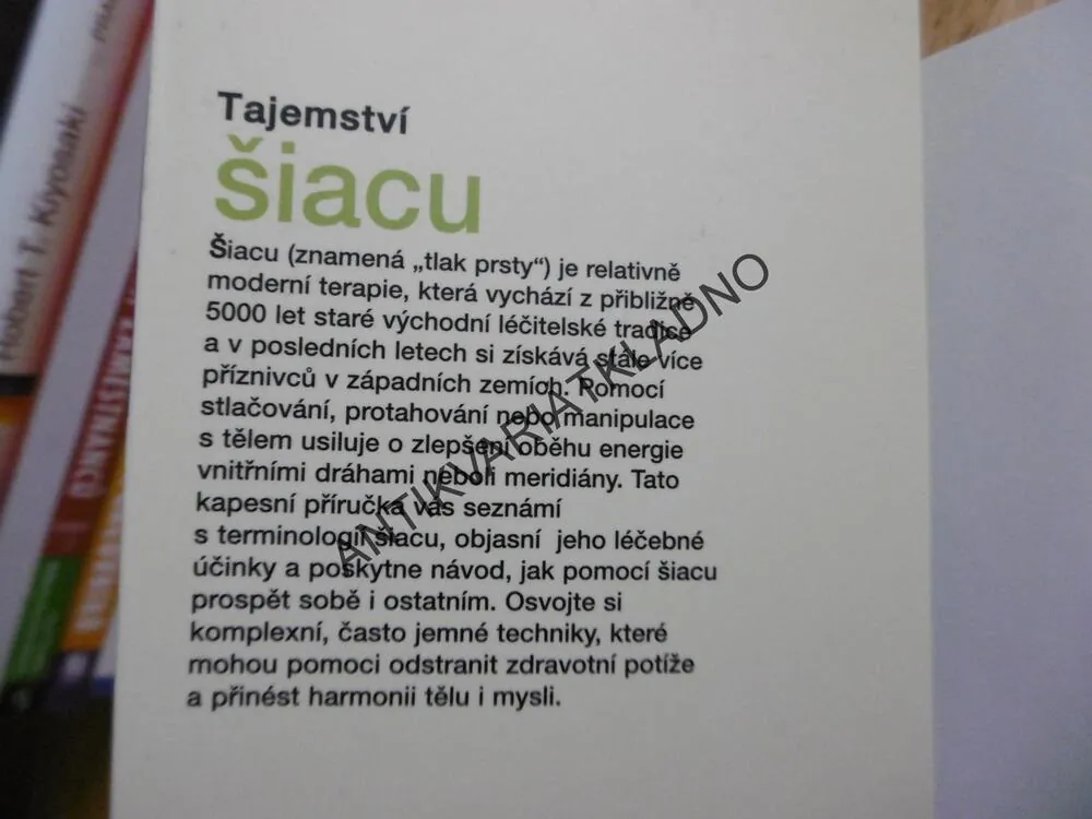 TAJEMSTVÍ ŠIACU, CATHY MEEUSOVÁ, 