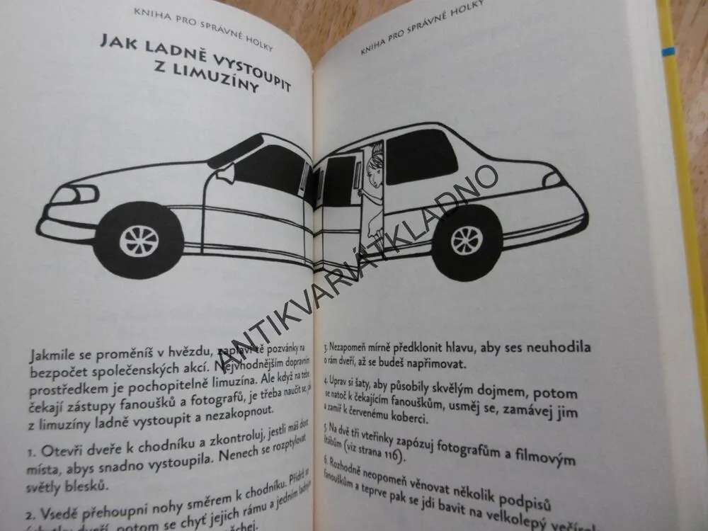 KNIHA PRO SPRÁVNÉ HOLKY, **an