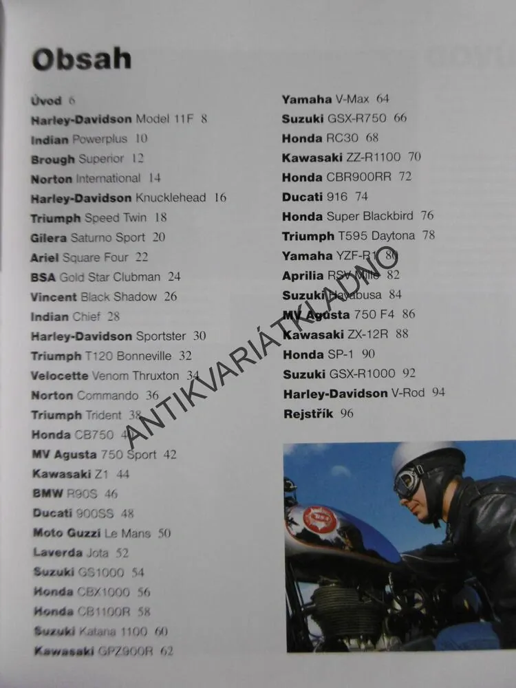 MOTOCYKLY SNŮ, ROLAND BROWN, **an