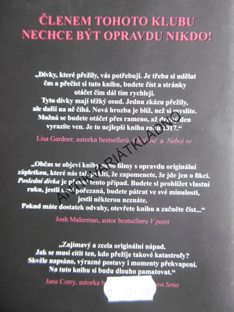 POSLEDNÍ DÍVKA, RILEY SAGER, **an