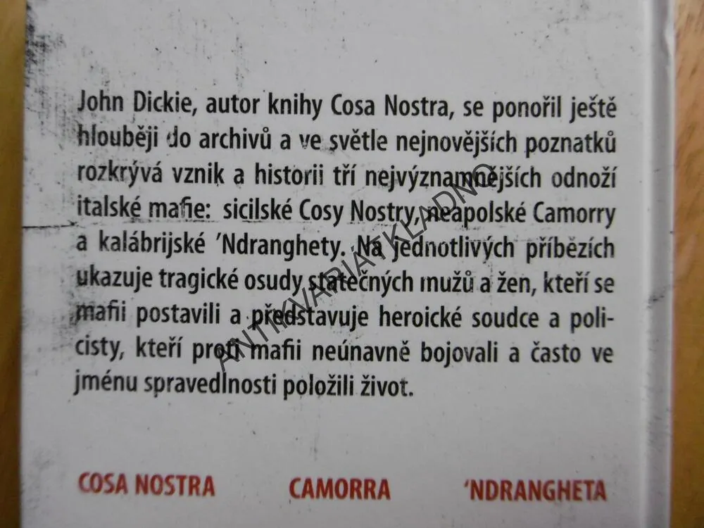 POKREVNÍ BRATRSTVO, JOHN DICKIE, **an