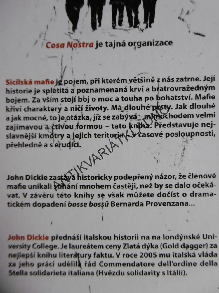 COSA NOSTRA JOHN DICKIE