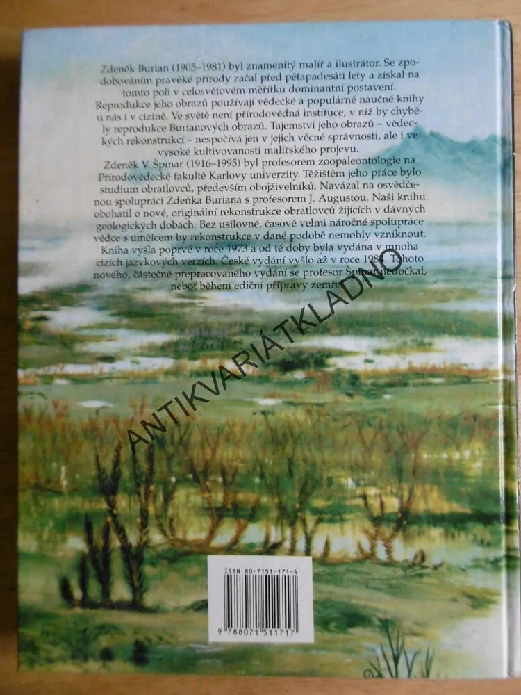 VELKÁ KNIHA O PRAVĚKU, ŠPINAR, ZDENĚK BURIAN, **an