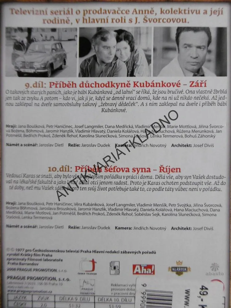 ŽENA ZA PULTEM,1-12.DÍL, 6 DVD FILM SERIÁL