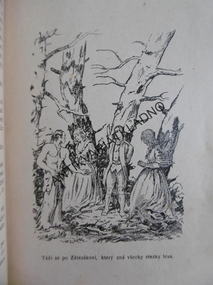POSLEDNÍ MOHYKÁN, J.F.COOPER, SCHNEIBERG, 1930, **an