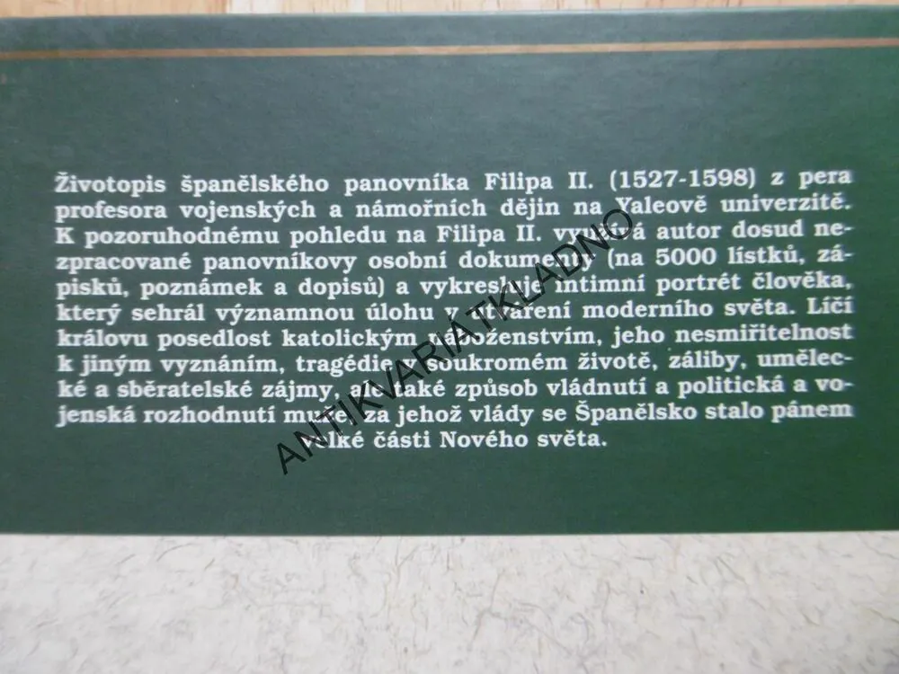 FILIP II., GEOFFREY PARKER, 