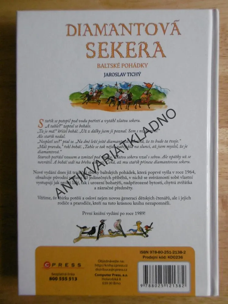 DIAMANTOVÁ SEKERA, BALTSKÉ POHÁDKY, JAROSLAV TICHÝ,