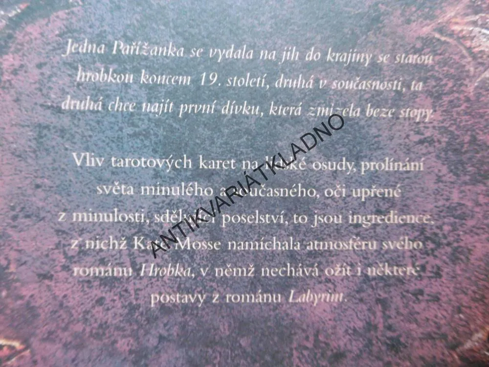 HROBKA, KATE MOSSE, **an