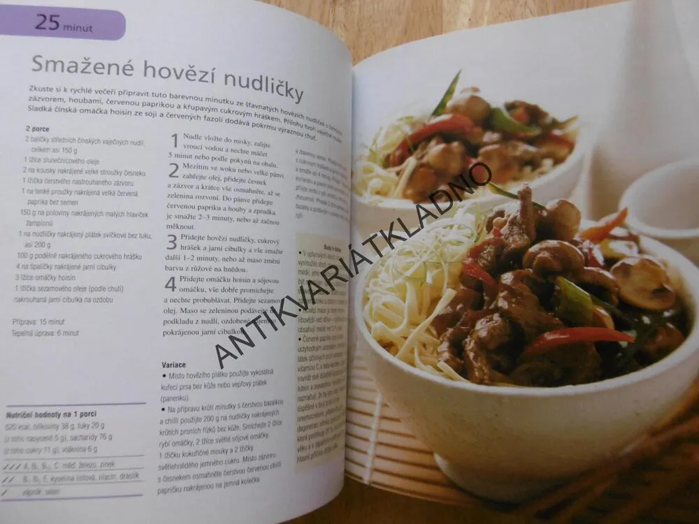 RYCHLE, CHUTNĚ, ZDRAVĚ...,JÍDLA DO 30 MINUT, KUCHAŘKA RECEPTY, **an