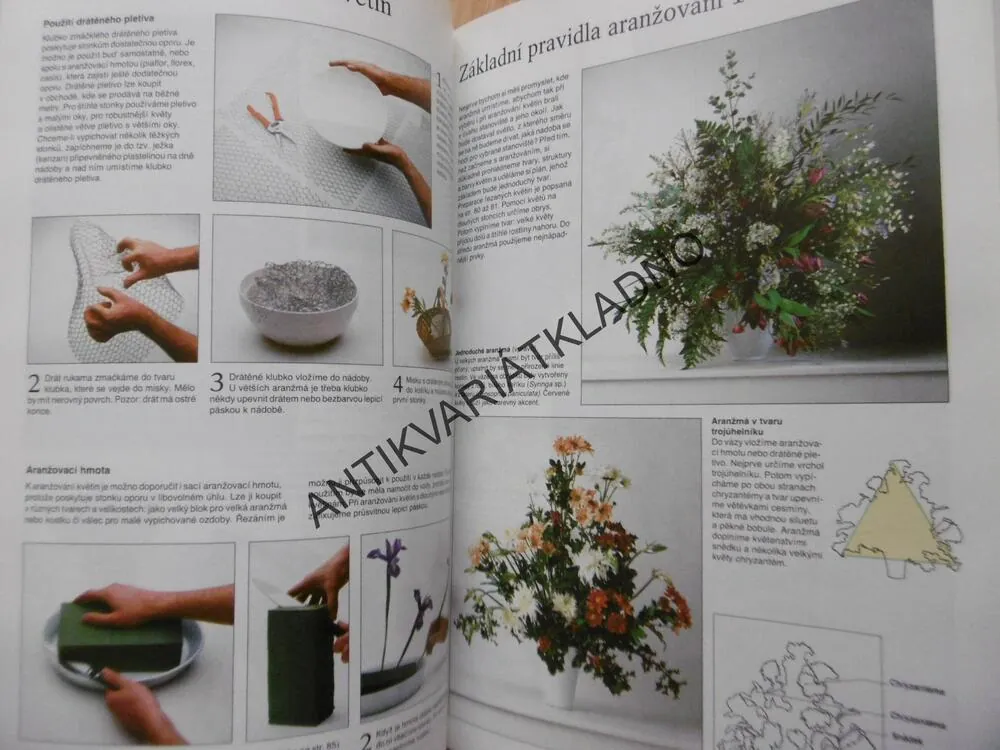 PŘÍJEMNÝ ŽIVOT S KVĚTINAMI, PĚSTOVÁNÍ A VYUŽITÍ JEJICH BARVY A TVARU PŘI ÚPRAVĚ BYTOVÉHO INTERIÉRU, **an