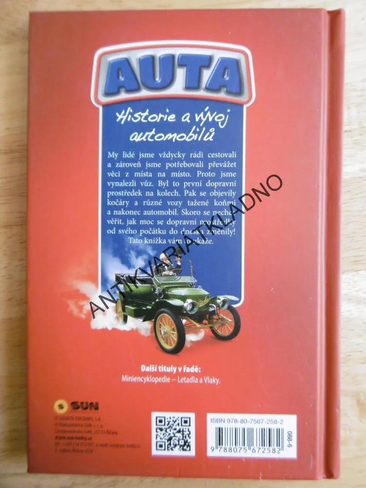 AUTA- HISTORIE A VÝVOJ AUTOMOBILŮ, MINI ENCYKLOPEDIE, **an