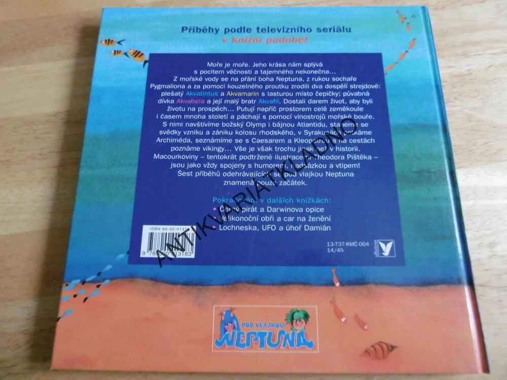 NEPTUNOVO VÍTĚZSTVÍ A PODVEDENÝ KOUZELNÍK, MILOŠ MACOUREK, PIŠTĚK, **an