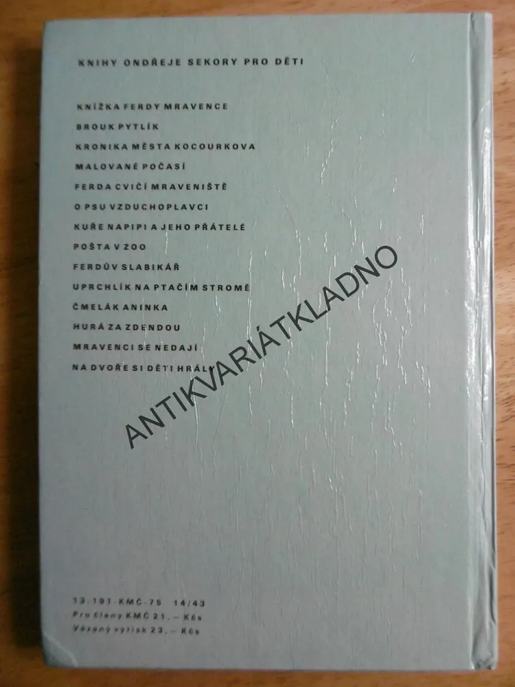 ČMELÁK ANINKA, SEKORA, 1975, **an