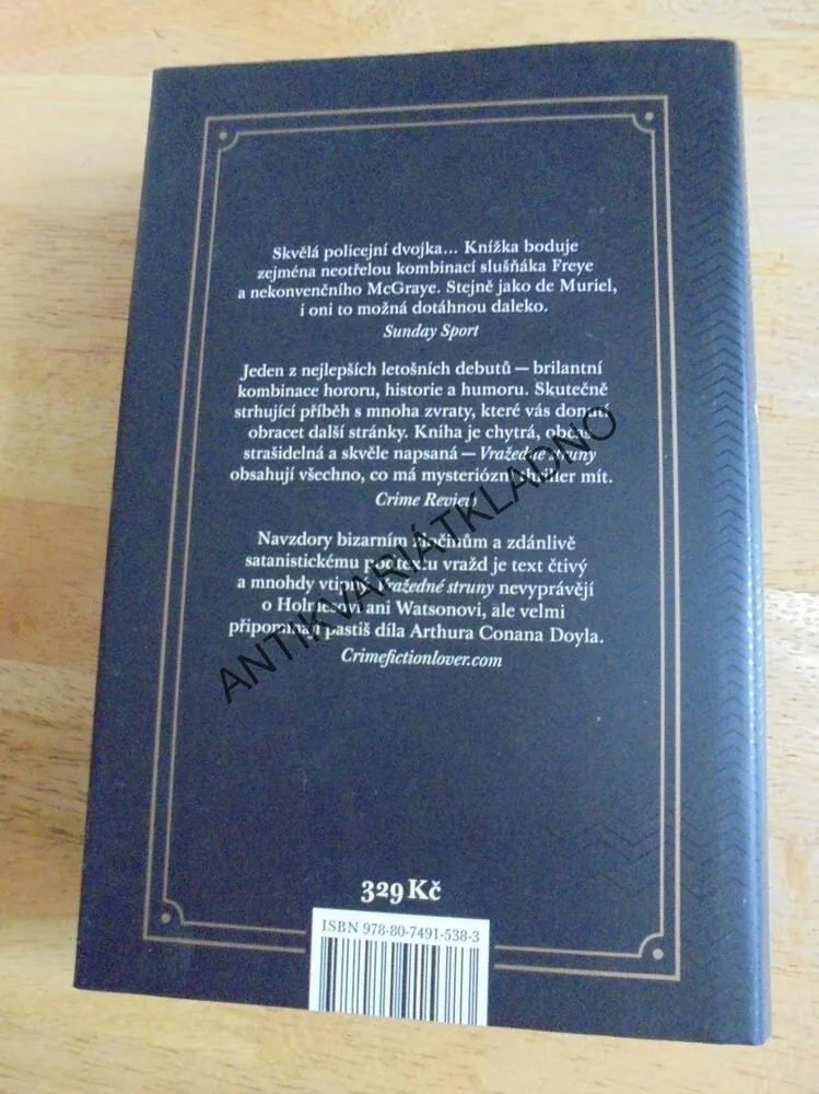 VRAŽEDNÉ STRUNY, OSCAR DE MURIEL - a