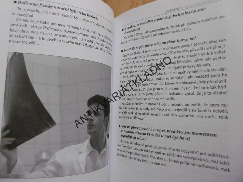 JAN ŠŤASTNÝ, CHLAP SE SAMETOVÝM HLASEM, MIROSLAVA BESSEROVÁ, **an