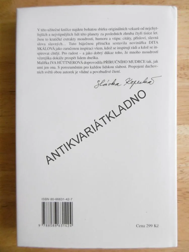 PŘÍRUČNÍ MUDRC, DITA SKÁLOVÁ, IVA HÜTTNEROVÁ,