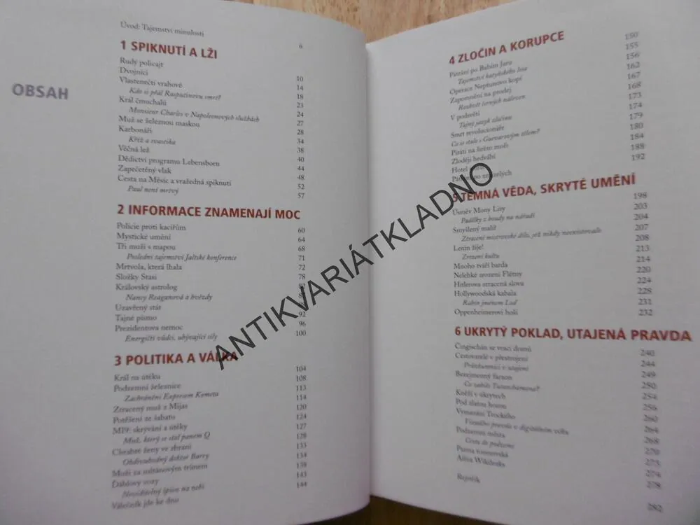 VELKÁ TAJEMSTVÍ DĚJIN, OBJEVTE SKRYTÁ FAKTA, **an