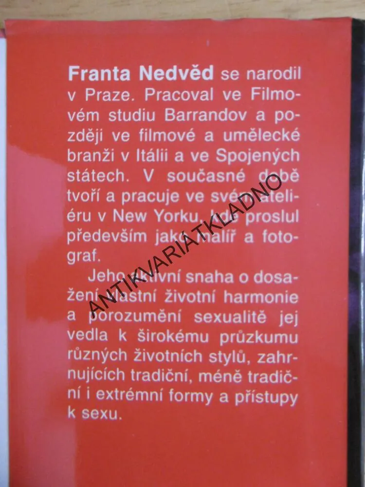 EXTRÉMNÍ SEX, FRANTA NEDVĚD, **an 