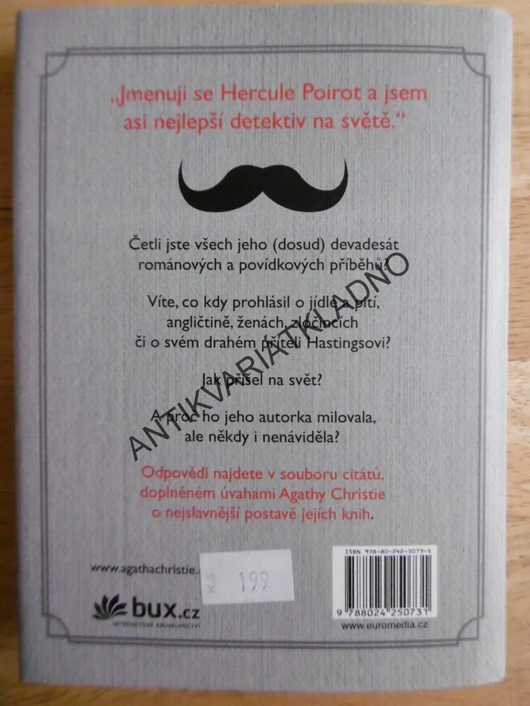 MALÉ ŠEDÉ BUŇKY, JAK TO VIDÍ POIROT, AGATHA CHRISTIE 125 LET