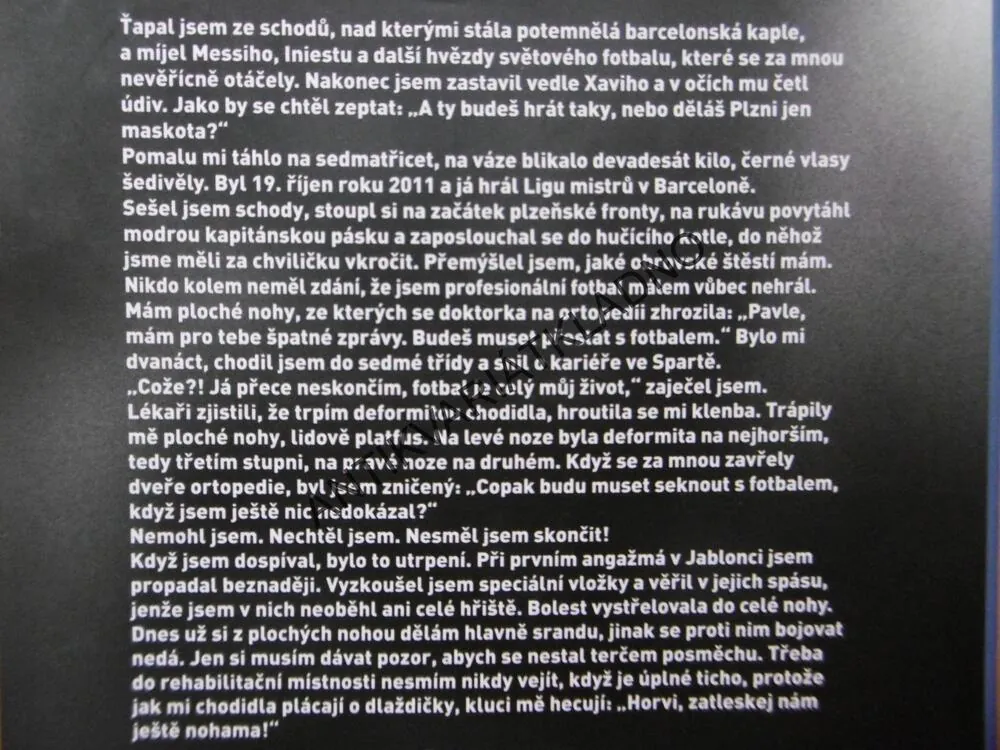 PAVEL HORVÁTH, MŮJ PŘÍBĚH NEKONČÍ, FOTBAL, SPORT