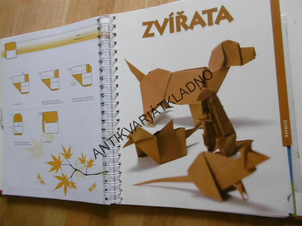 VELKÁ KNIHA ORIGAMI, PRAKTICKÉ NÁVODY VÍC NEŽ 60 MODELŮ Z PAPÍRU, 