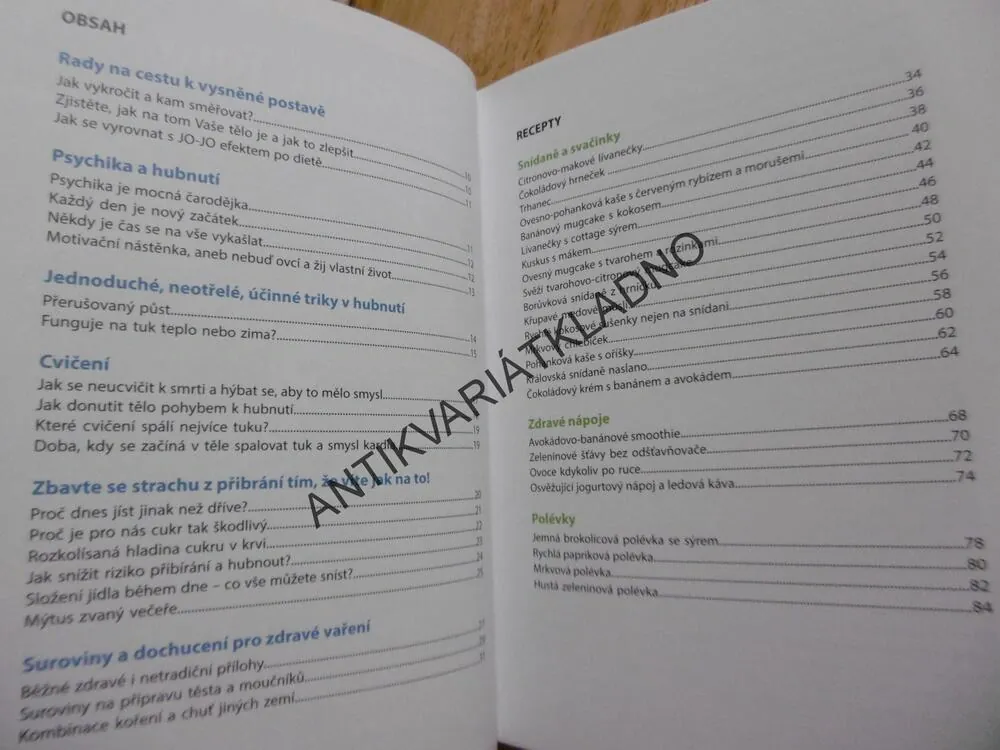 RYCHLOVKY A CHUŤOVKY BŘICHÁČE TOMA, ZDRAVÝMI RECEPTY KE ŠTÍHLÉ POSTAVĚ, **an