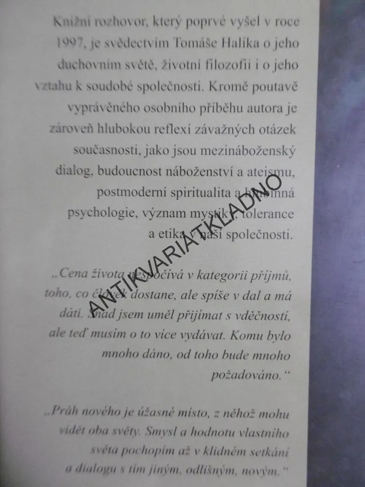 PTAL JSEM SE CEST, TOMÁŠ HALÍK, JAN JANDOUREK