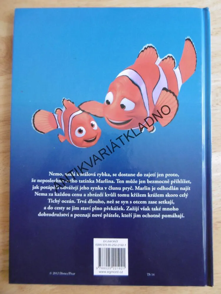 HLEDÁ SE NEMO, PIXAR, DISNEY
