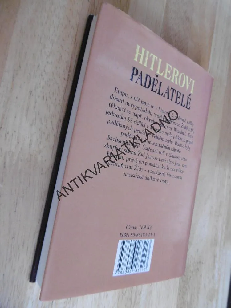 HITLEROVI PADĚLATELÉ, SHRAGA ELAM, AGENTI SS POMÁHALI PRANÍ PENĚZ, **an
