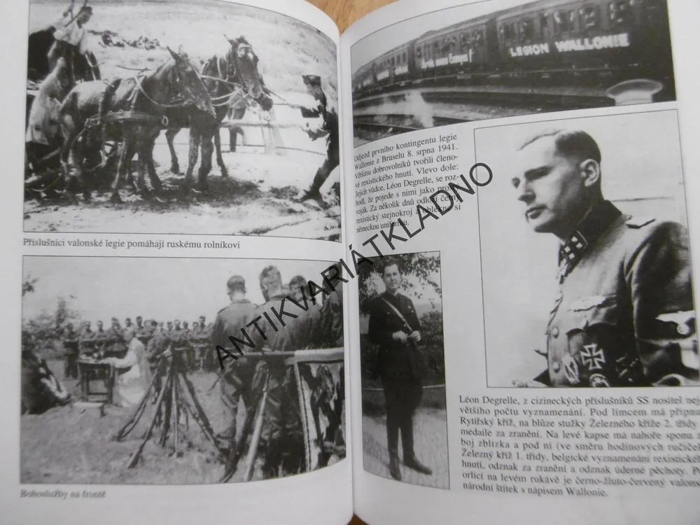TAŽENÍ V RUSKU 1941-1945, LEON DEGRELLE, **an