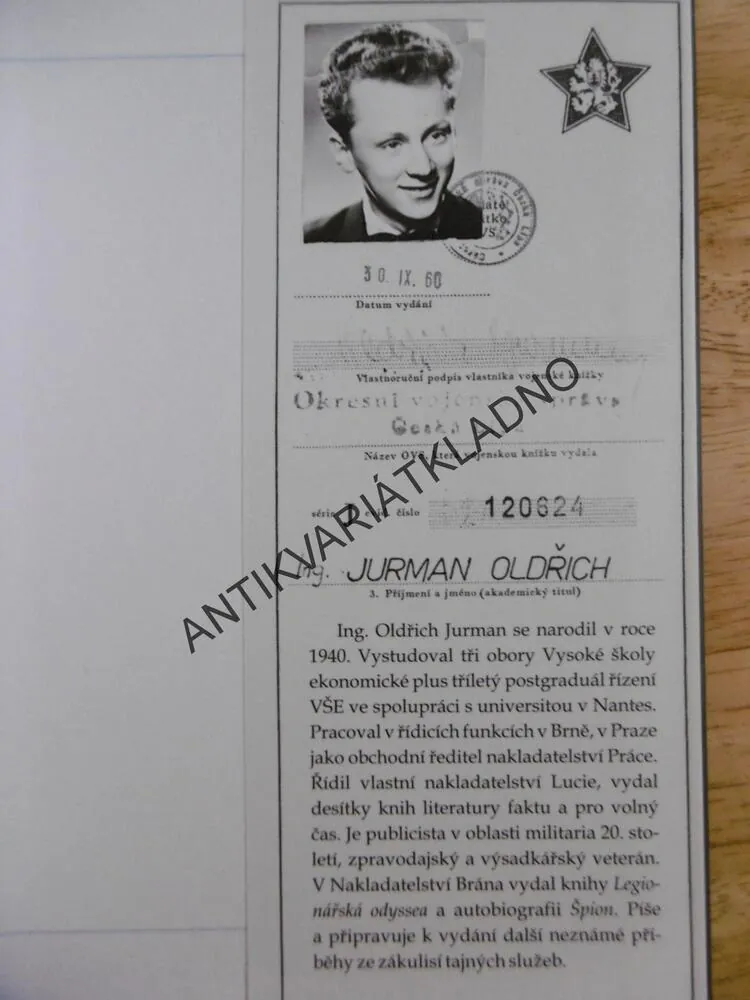 DVOJITÝ AGENT, OLIN JURMAN, UTAJENÁ ZÁKULISÍ ŠPIONÁŽE