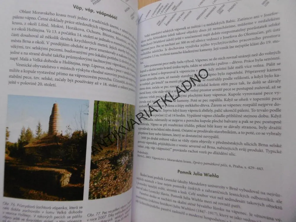 MORAVSKÝ KRAS, PRŮVODCE JOSEFOVSKÝM A KŘTINSKÝM ÚDOLÍM, RUDOLF MUSIL,