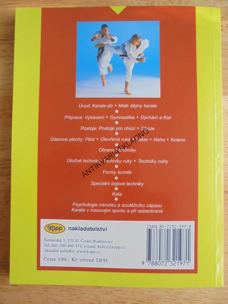 KARATE, SPORT, PRŮVODCE SPORTEM, WICHMANN