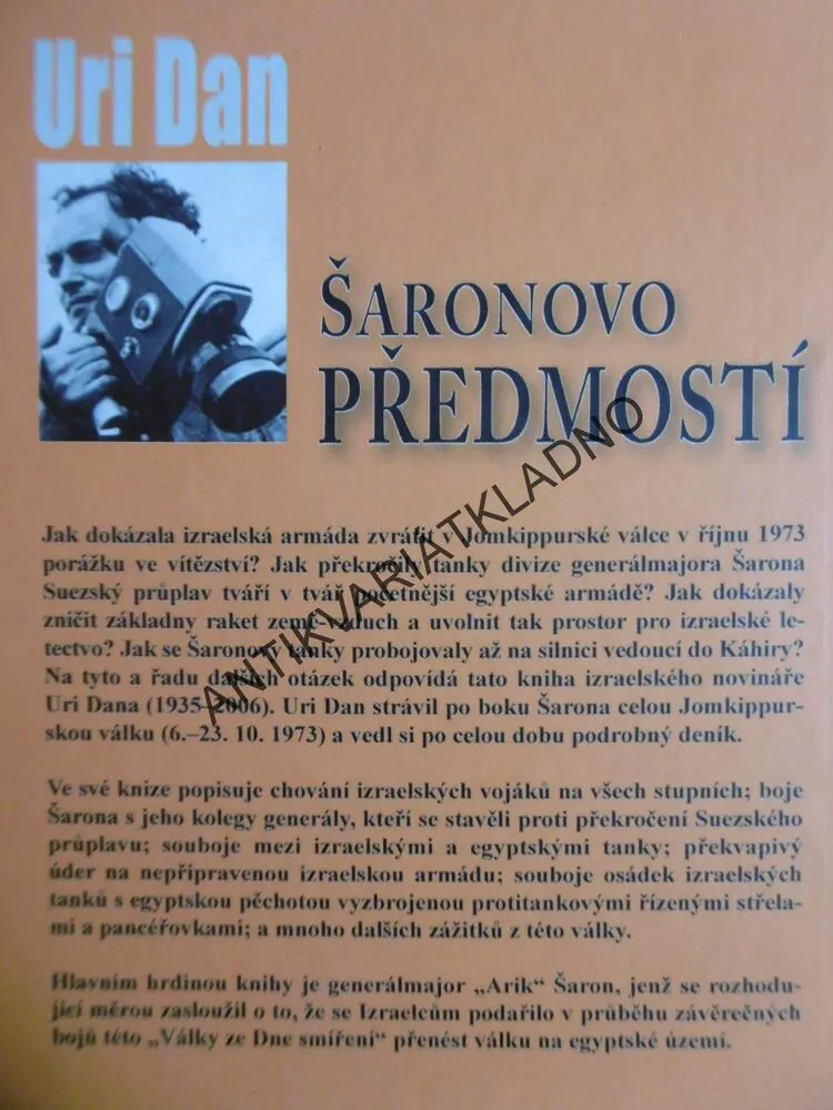 ŠARONOVO PŘEDMOSTÍ,  URI DAN, 