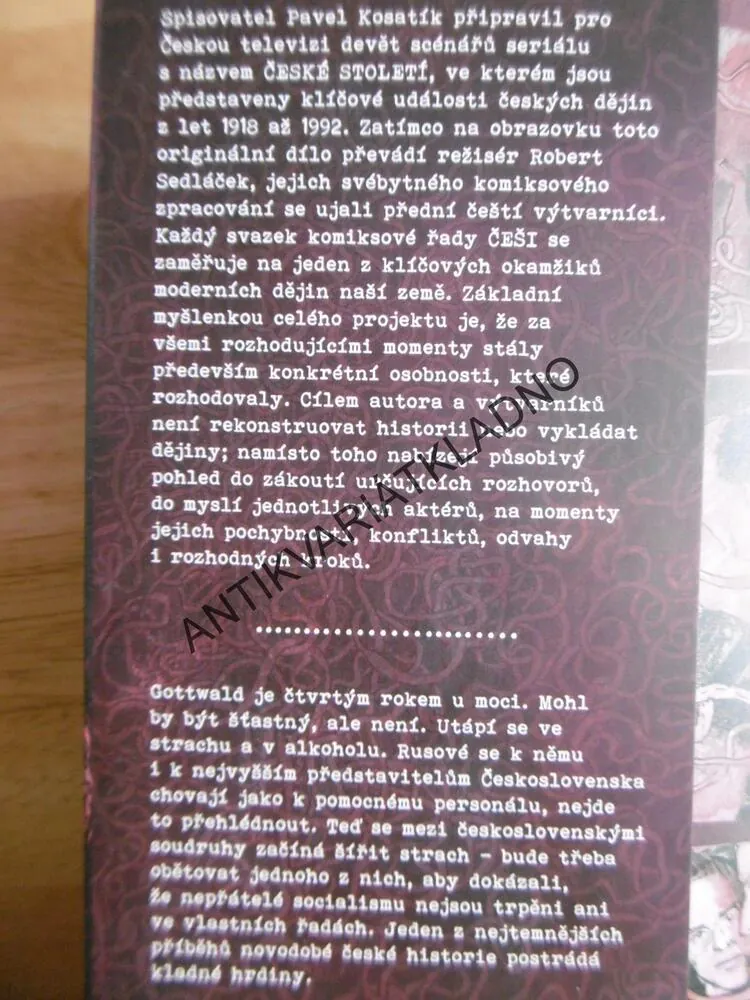 ČEŠI 1952, JAK GOTTWALD ZAVRAŽDIL SLÁNSKÉHO, KOSATÍK, MAŠEK, **an