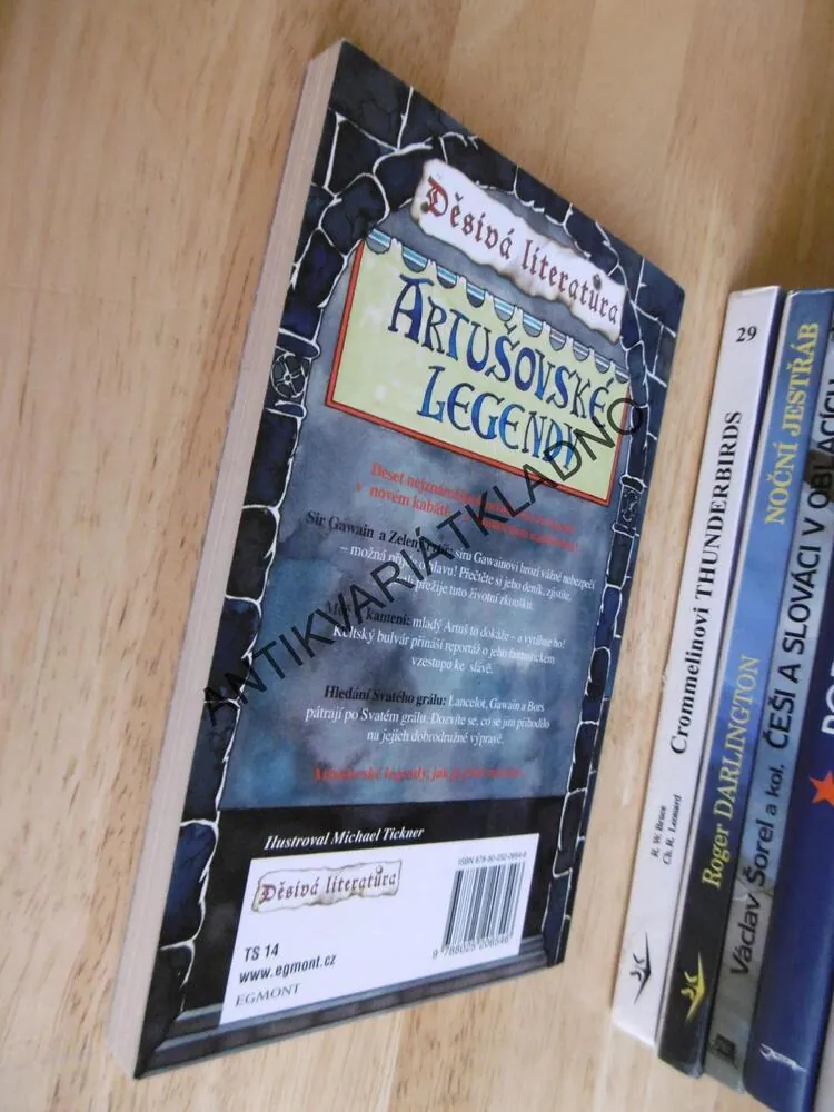 ARTUŠOVSKÉ LEGENDY, DĚSIVÁ LITERATURA, **an