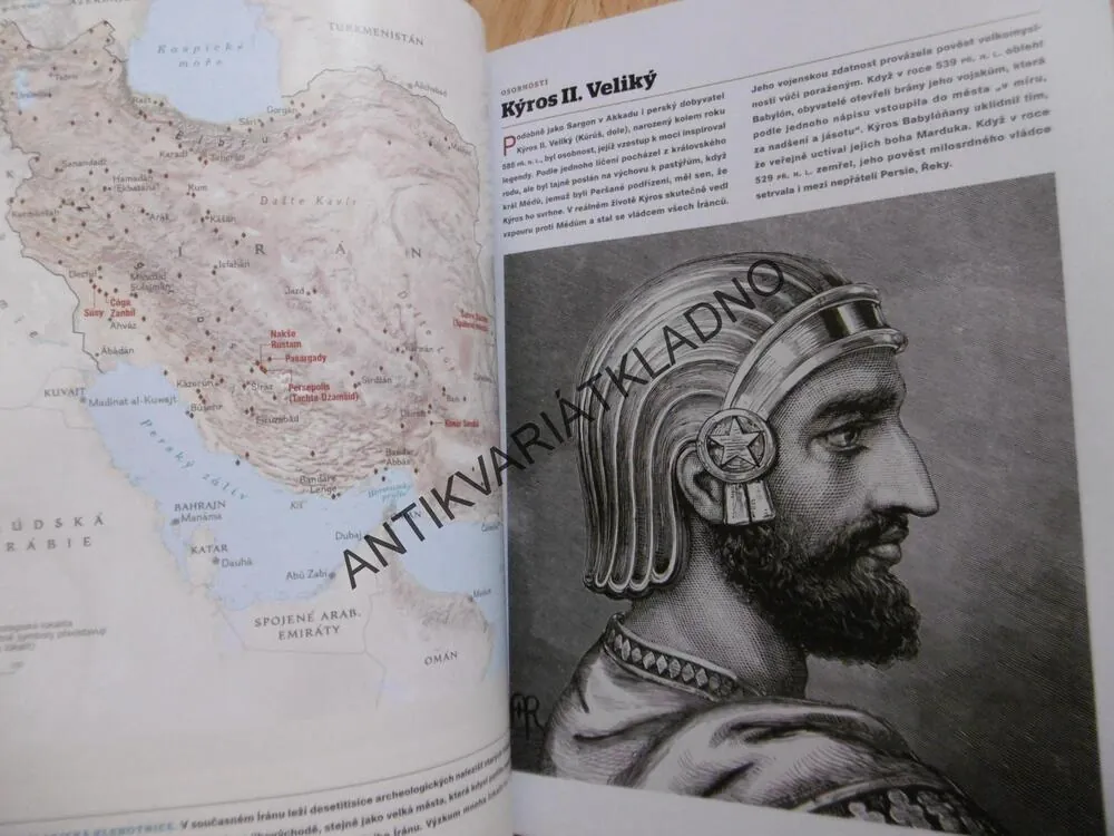 ATLAS STAROVĚKÉHO SVĚTA, DĚJINY SLAVNÝCH CIVILIZACÍ