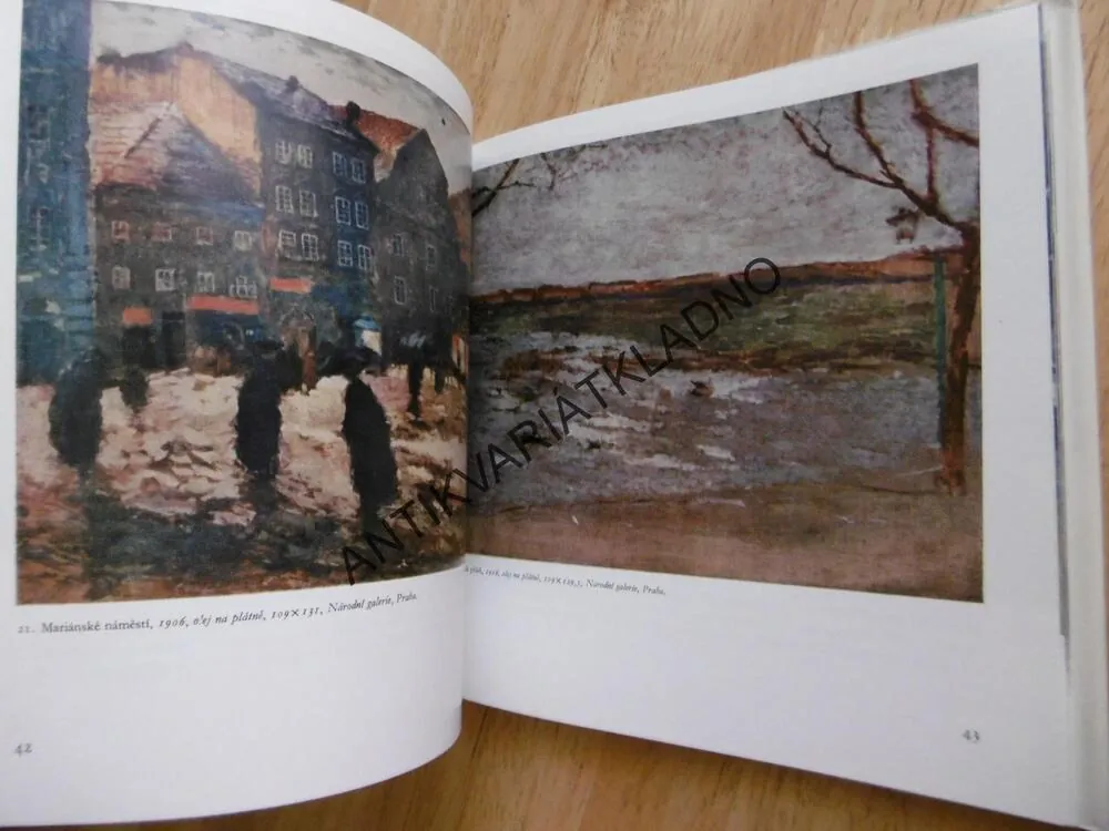 MALÁ GALERIE - ANTONÍN SLAVÍČEK, VÝTVARNÉ UMĚNÍ