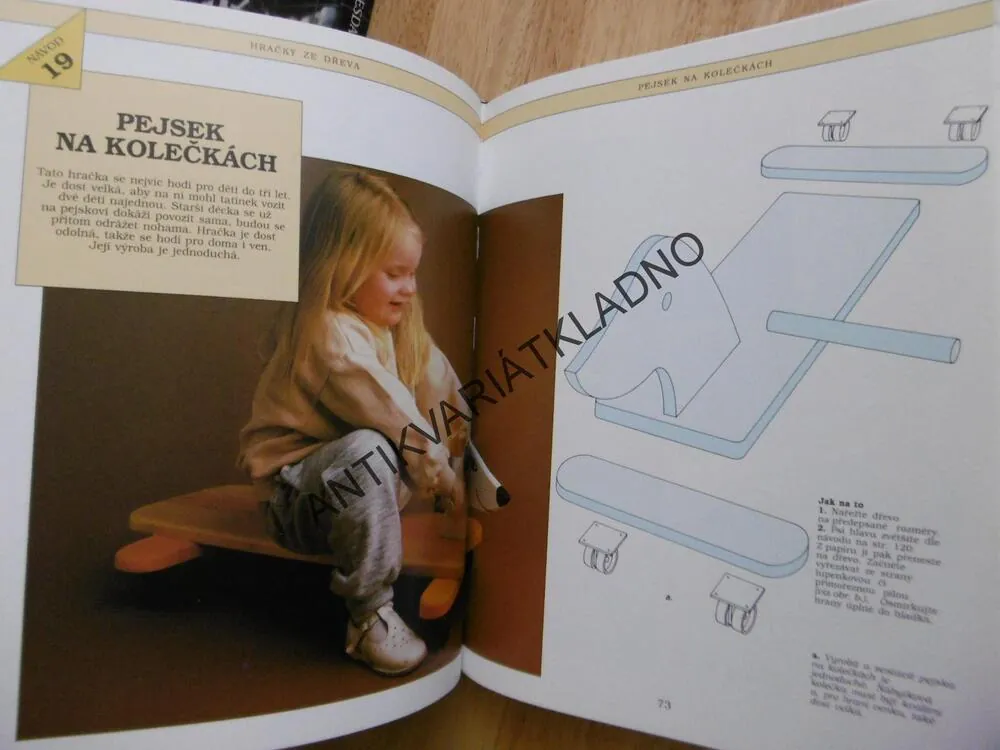 JAK UDĚLAT HRAČKU, PAMELA PEAKEOVÁ, HOBBY