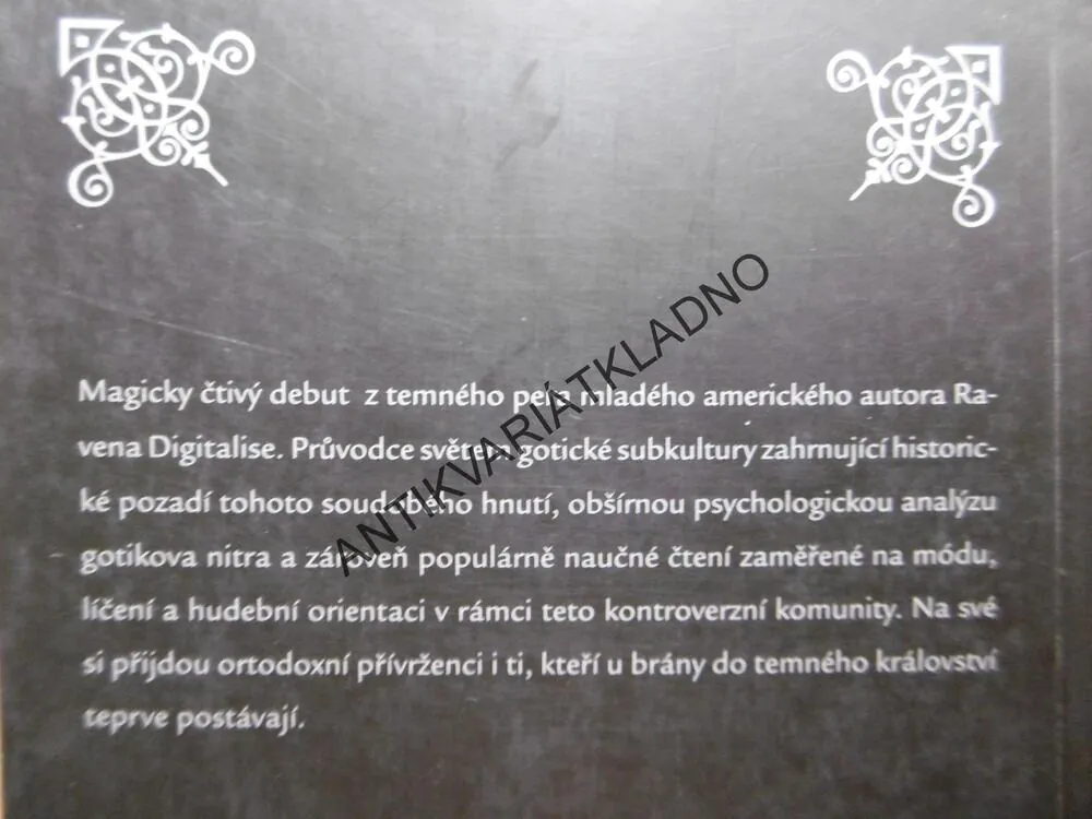 GOTH, RAVEN DIGITALIS, MAGICKÁ STRÁNKA TEMNÉ KULTURY, 