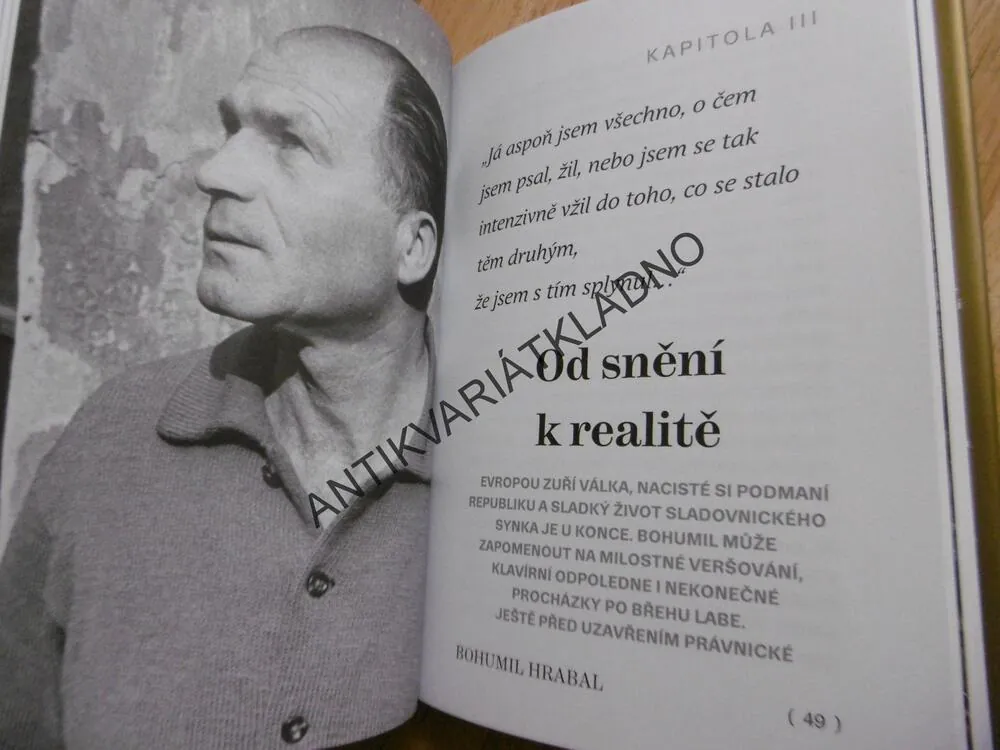 VZHŮRU SRDCE!, BOHUMIL HRABAL, PETR ČERMÁK, 100 LET PÁBITELE 28.3.1914, **an