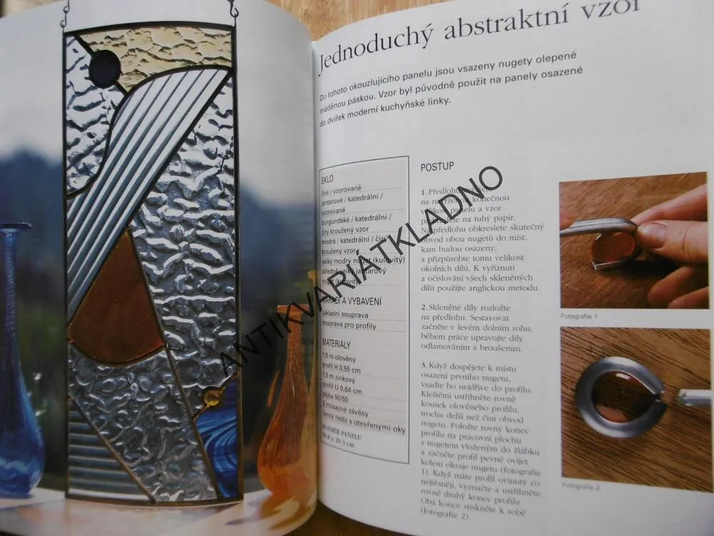VITRÁŽE, MODERNÍ DESIGN A JEDNODUCHÉ TECHNIKY