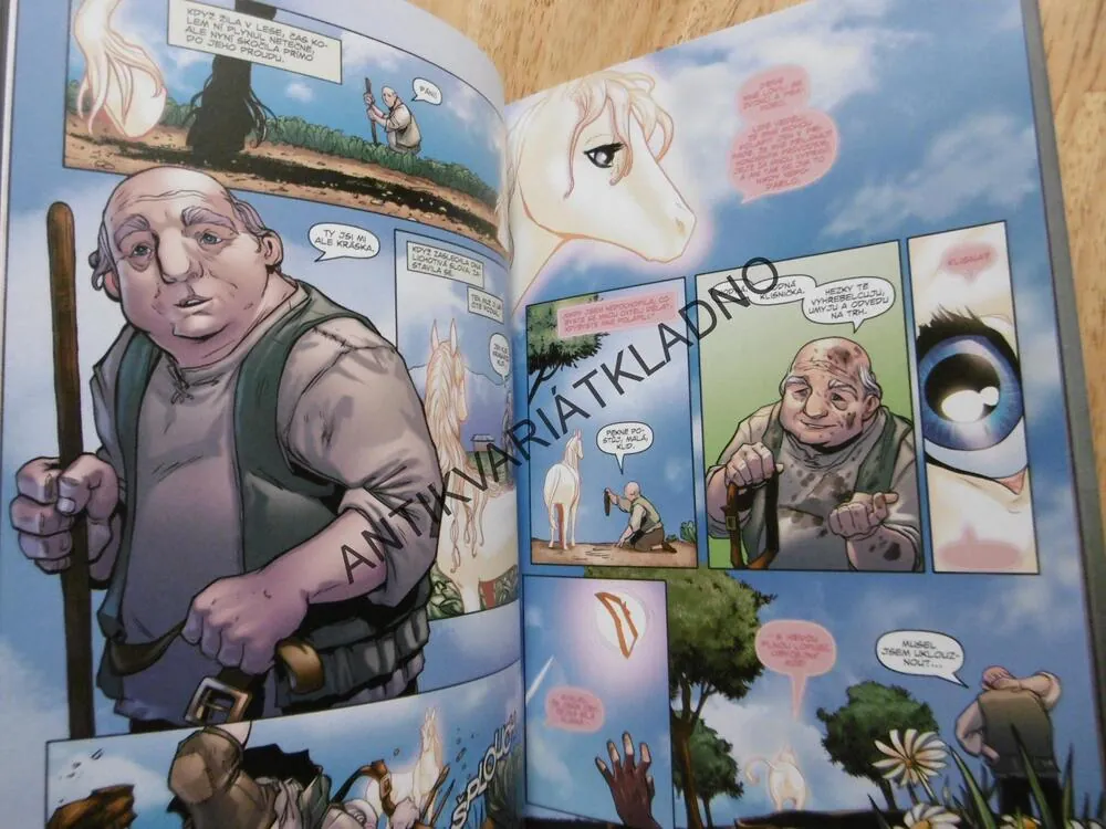 POSLEDNÍ JEDNOROŽEC, PETER S. BEAGLE, KOMIKS