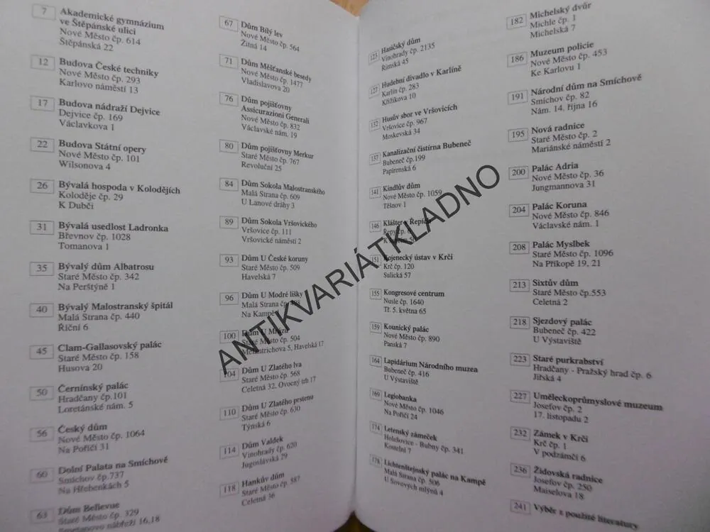 PRAŽSKÉ DOMY VYPRÁVĚJÍ.... 4., JOSEF HRUBEŠ, EVA HRUBEŠOVÁ, **an