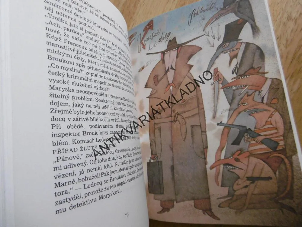 ŽLUTÝ ROBERT, VOJTĚCH STEKLAČ, ADOLF BORN, **an