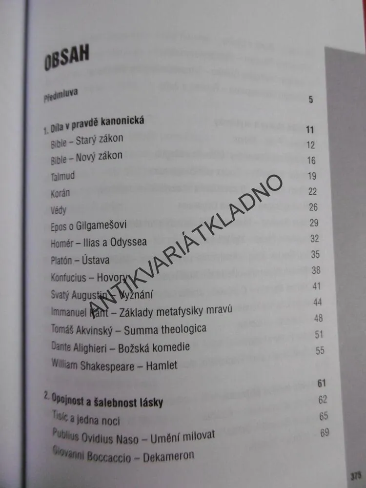 STO NEJVÝZNAMNĚJŠÍCH KNIH SVĚTOVÉ HISTORIE, HANA PRIMUSOVÁ, **an