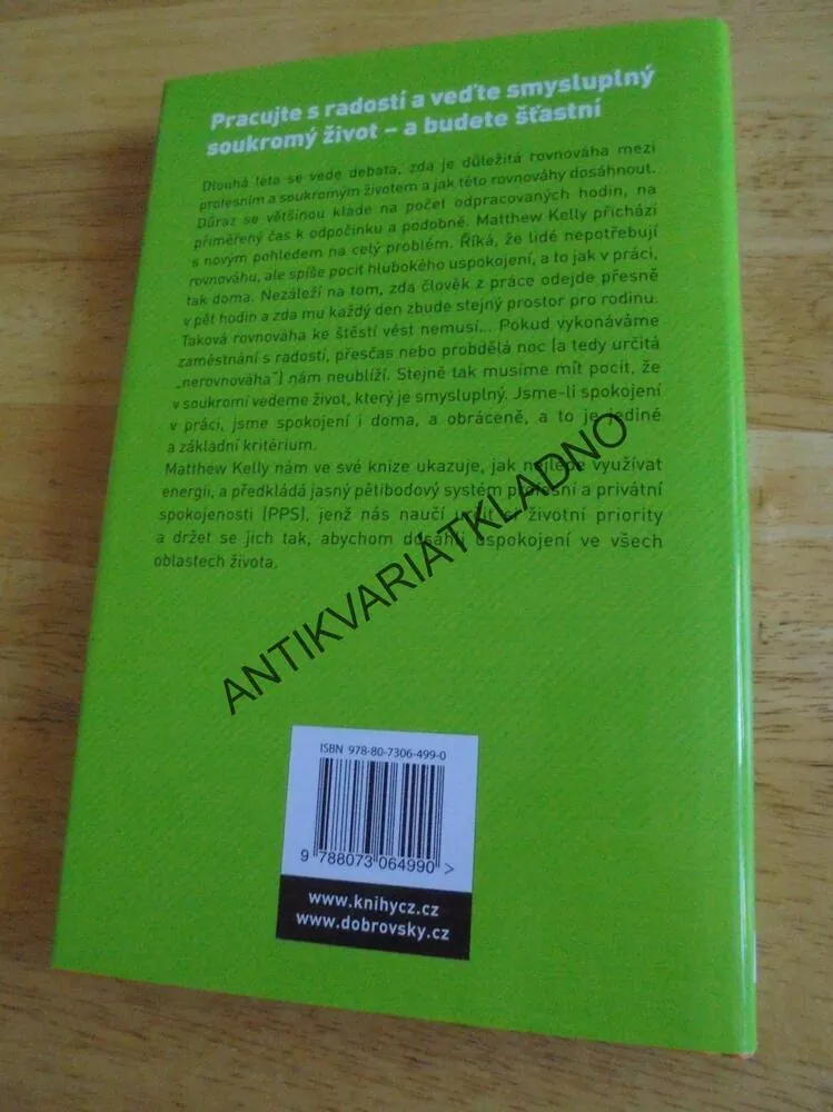 BUĎTE SPOKOJENÍ V PRÁCI I DOMA, M.KELLY, JAK ROZVÍJET OSOBNOST