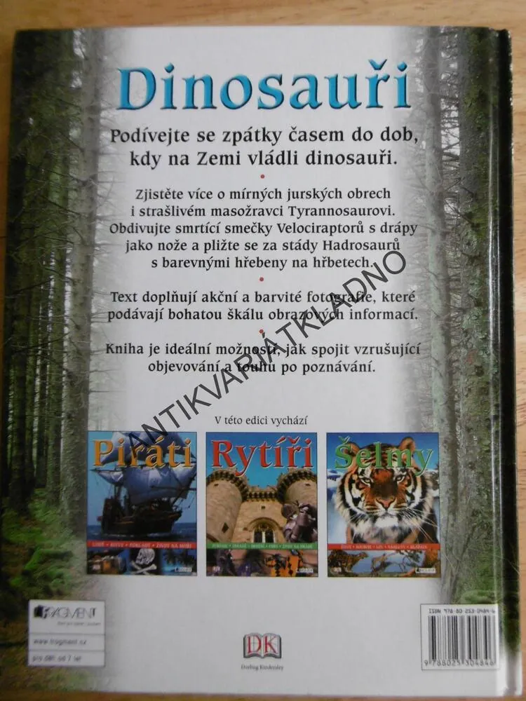 DINOSAUŘI, ŽIVOT, POTRAVA, NÁMLUVY, SOUBOJE, JAK VYHYNULI